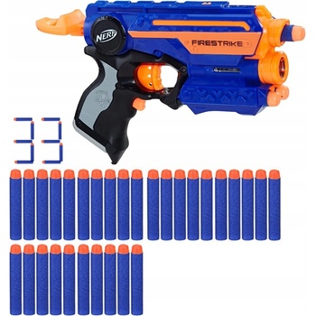 HASBRO NERF N-STRIKE ELITE FIRESTRIKE 30 ŠÍPOK
