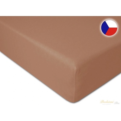 Brotex jersey prostěradlo Exclusive oříškové 60x120