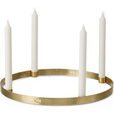 Ferm Living Adventní svícen Circle large, brass