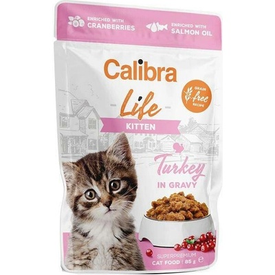 Calibra Life Kitten Turkey gravy 28 x 85 g