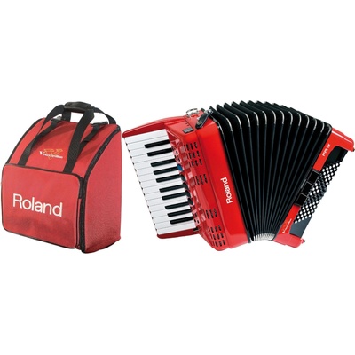 Roland FR-1x Red Bag SET Червен Пиано акордеон