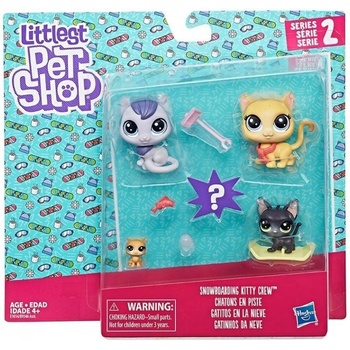 Hasbro Littlest Pet Shop Rodinné balení zvířátek