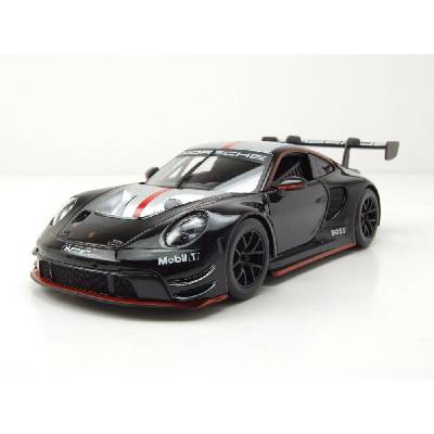 Bburago Porsche 911 GT3 Racing Launch čierna 1:24