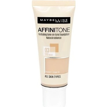 Maybelline Affinitone make-up 3 Light Sand Beige 30 ml