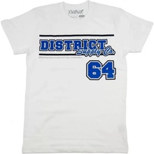 Tričko DISTRICT Supply Co Team WHITE