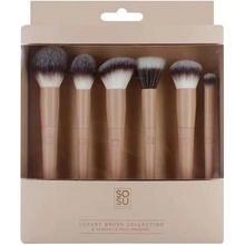 SOSU Cosmetics Sada štětců na obličej LUXURY BRUSHES