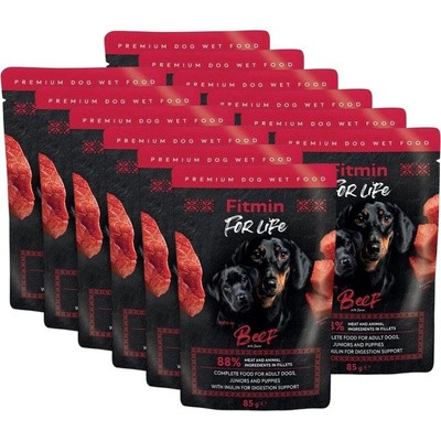 Fitmin For Life Adult Beef 12 x 85 g