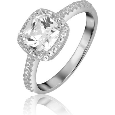 JVD Stříbrný prsten se zirkony SVLR0881SH2BI