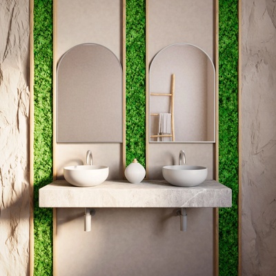 Baltica Design Tiny Border Pastille Cut 50x160 cm strieborná 5904107924915