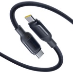 Baseus Кабел с бързо зареждане за устройства с USB-C порт - Baseus PicoGo Liquid Silicone USB-C to USB-C Cable 240W (200 см) (черен) (E0423301)