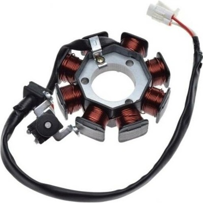 Stator zapalování "DC" 8cívek / 4 kabely D = 97 mm YAMAHA 125 YBR , XT , TTR