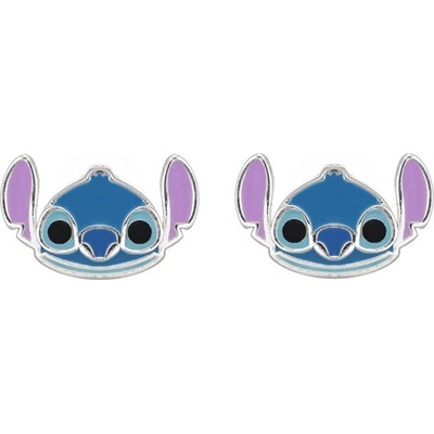 Disney Slušivé stříbrné náušnice Stitch Lilo & Stitch ES00097SRHL.CS