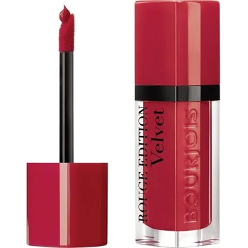 Bourjois Rouge Edition Velvet Lipstick - Дълготрайно матиращо течно червило