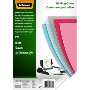 Fellowes Предна страница, a4, 200 микрона, fellowes, прозрачна 5376102 (5376102)