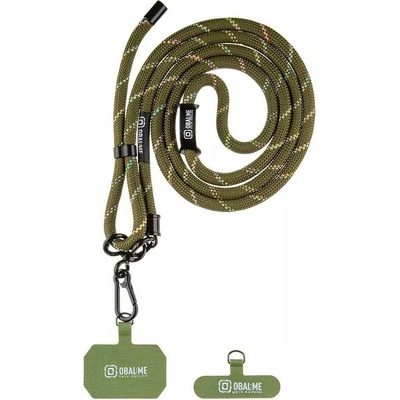 Popruh OBAL:ME NeckTag na Telefon Army Green 143797