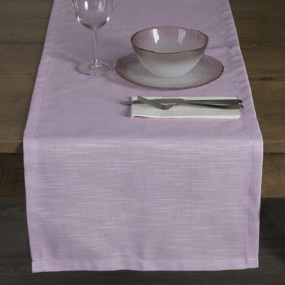 Takoy Stolní běhoun světle fialový 40x140 cm SUMMER 11 z hladké a měkké látky-HF-462360 | 40 x 140 cm