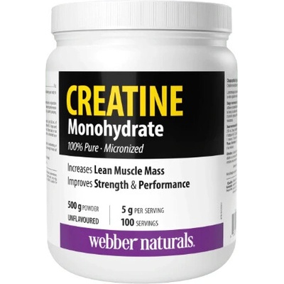 Webber Naturals Creatine monohydráte 500 g