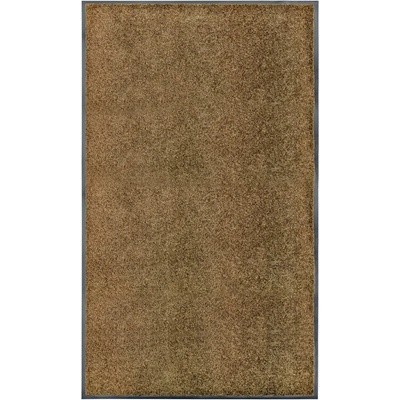 vidaXL Перима изтривалка, кафява, 90x150 см (323437)