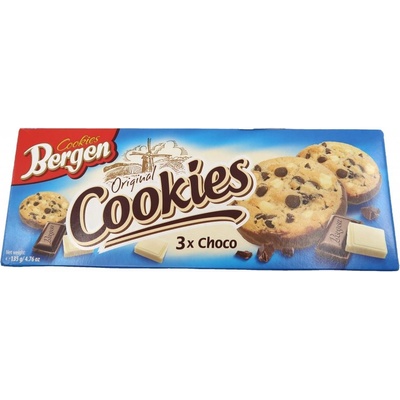 Bergen Cookies 3 x Choco 135 g