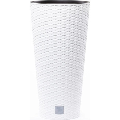 Prosperplast DRTUS300 Kvetináč Rato Tubus + vklad 30cm bielý S449