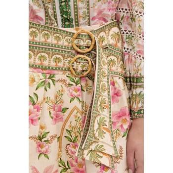 Farm Rio Ленена пола Farm Rio в бежово къса разкроена 335744 (335744)