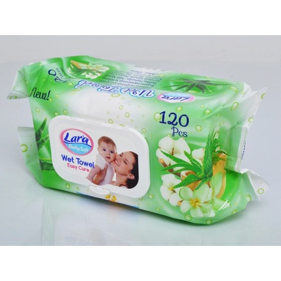 Lara vlhčené ubrousky s Aloe Vera 120 ks