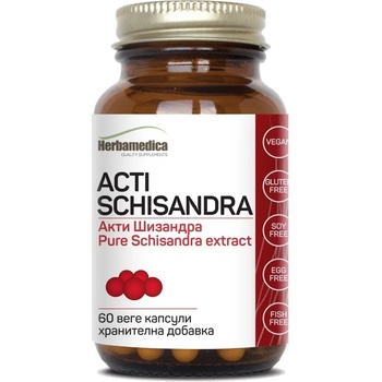 Herbamedica Аcti Schisandra, 60 веге капсули, Herbamedica