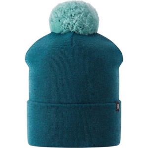 Reima Детска зимна шапка (beanie) Reima Kid's Omasi Beanie - Dark Teal - размер 48-50 cm (EU) (904-6615-0111)
