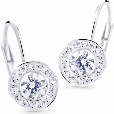 Cutie Jewellery náušnice s trblietavými zirkónmi Z8028-50-10-X-2