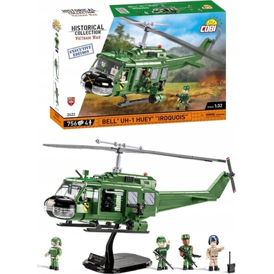 COBI 2422 Vietnam War Americký vrtulník HUEY Bell UH 1 Iroquois – Zboží Dáma