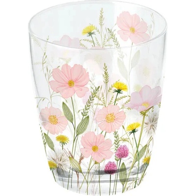 Ambiente Europe BV Sklenený pohár Pastel Flowers 250 ml