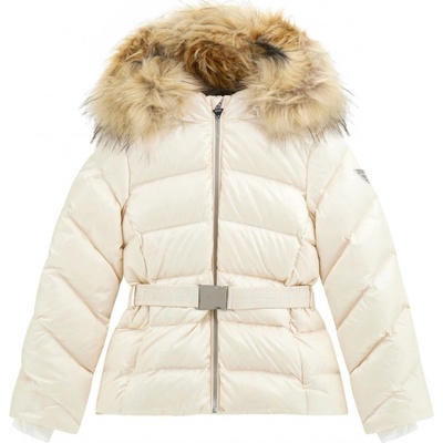 Guess Hooded Real Down Puffer W/zip J4BL01WGL50-G012 béžová