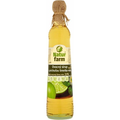 Natur Farm Sirup Mätovo-limetový 0,7 l