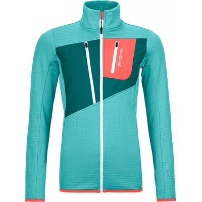 Ortovox dámská mikina FLEECE GRID JACKET modrá