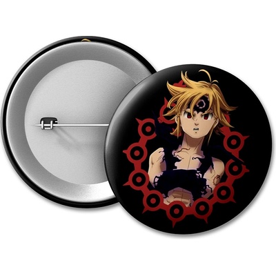 Nanatsu no Taizai placka Demonic Form 50 mm