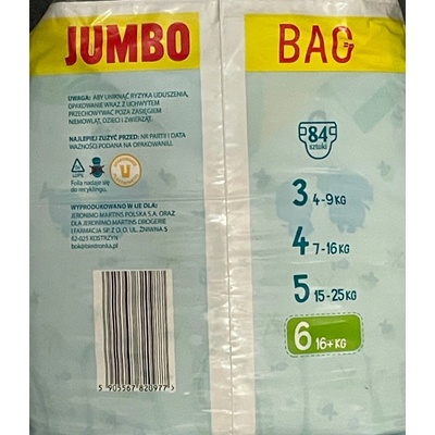 Dada Extra Soft 6 EXTRA LARGE 16+ kg 84 ks