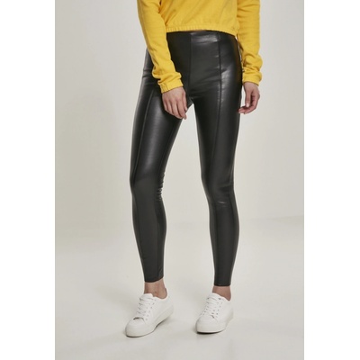 Urban Classics Ladies Faux Leather Skinny Pants black