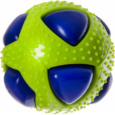 JK ANIMALS Míč z TPR pryže zeleno-modrý 8 cm