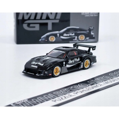 MINI GT Mazda RX 7 LB Super Silhouette Liberty Walk Black 1:64