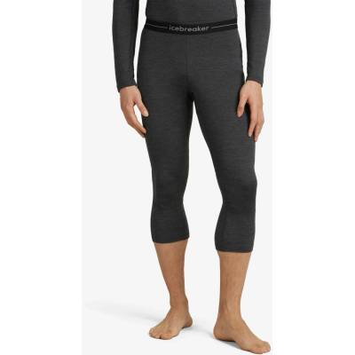 Icebreaker Merino 260 ZoneKnit 3/4 Leggings jet hthr