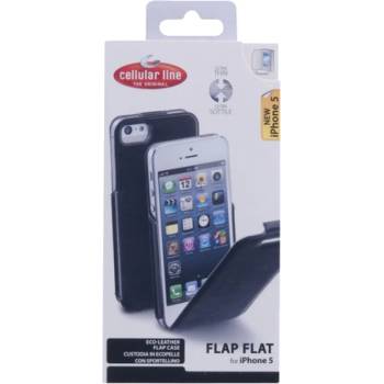 Image 1 of Cellularline Flap slim за iPhone 5 черен