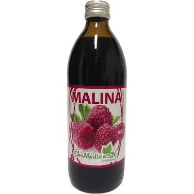 EkoMedica SK Malina 100% šťava 0,5 l
