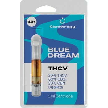 Canntropy THCV Cartridge Blue Dream 20 % THCV 60 % CBG 20 % CBN 1 ml