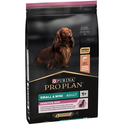 PURINA PRO PLAN Small & Mini Adult Sensitive Skin - Výhodné balení 2 x 7 kg