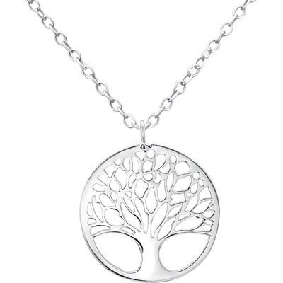 Glory Strieborný náhrdelník Strom života S1078