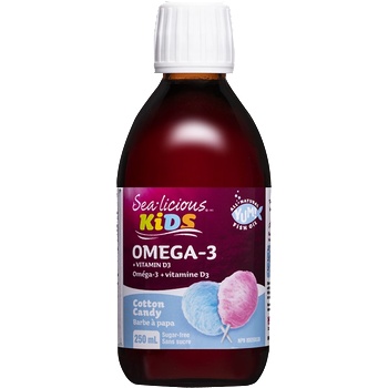 Natural Factors Sea-licious® Omega-3 1500 mg (EPA/DHA 700/436) + Витамин D3 400 IU за деца 250 ml | Natural Factors (3120 (SL6041) NF)