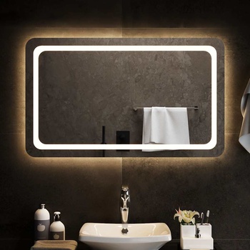 vidaXL LED огледало за баня, 100x60 см (151793)