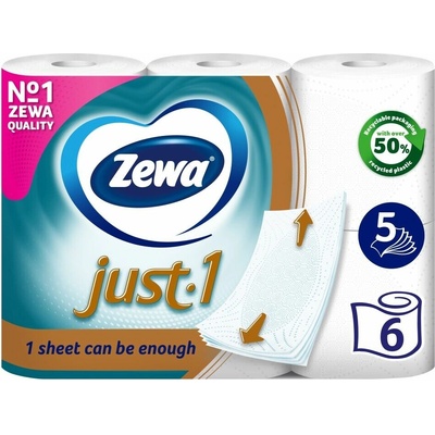 Zewa Just1 5-vrstvový 6 ks
