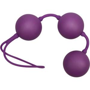 You2Toys - вагинални топчета - тройни - велур лилави