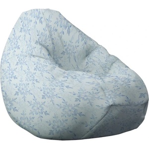 Pufrelax Пуф круша 320л. , Nirvana Grande, Snowflake, Водоустойчив, Перящ се калъф, Пълнеж от Полистиролни перли, принт (PUF-G-NGR-TEXP-SNF) - e-magazin